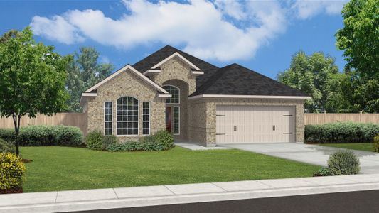 New construction Single-Family house 45 Rodeo Palms Boulevard, Manvel, TX 77578 - photo 0