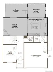 New construction Single-Family house 951 Rustling St, Windsor, CO 80550 plan Hemingway - image