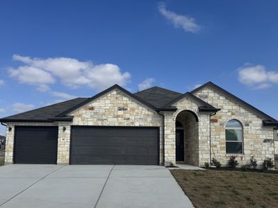 New construction Single-Family house 407 Backstays Lp, Kyle, TX 78640 Hamlin- photo 0