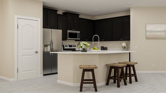 Princeton plan kitchen