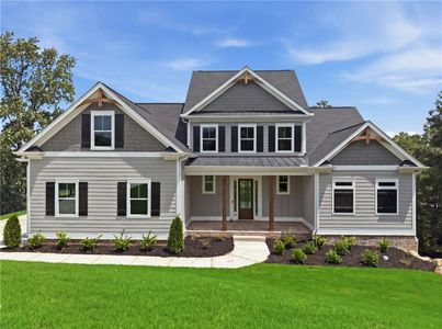 New construction Single-Family house 7381 Lazy Hammock Wy, Flowery Branch, GA 30542 - image