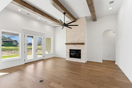 New construction Single-Family house 2156 Middlewood Cir, Granbury, TX 76049 Hampton- photo 6 6