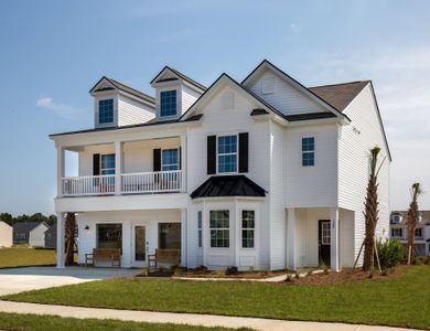 New construction Single-Family house 123 Tupelo Bridge Drive, Moncks Corner, SC 29461 Hanover- photo 0