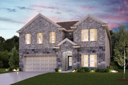 New construction Single-Family house 334 Amberville Dr, Red Oak, TX 75154 plan Katie - image