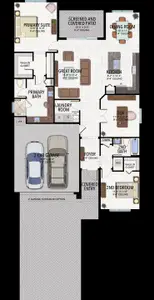 New construction Single-Family house 3534 Primrose Hill Wy, Fort Myers, FL 33905 plan Montserrat - image