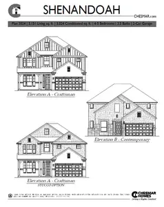 New construction Single-Family house 21805 Jedediah River Wy, Porter, TX 77365 plan Shenandoah - image