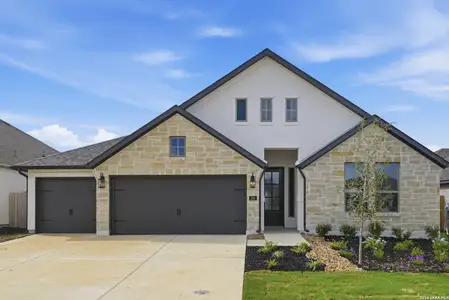 New construction Single-Family house 339 Grand Legacy, New Braunfels, TX 78130 plan Robertson - image