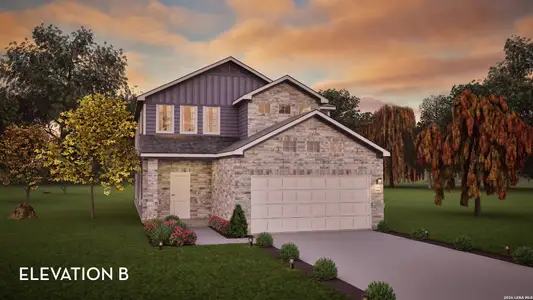 New construction Single-Family house 6622 Cibolo Spgs, Converse, TX 78109 plan Willow - image