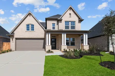 New construction Single-Family house 1196 Wandering Brook St, Magnolia, TX 77354 plan The Borden - image