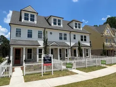 New construction Townhouse house 216 Village Overlook, Unit K1, Canton, GA 30114 plan The Greenfield - image