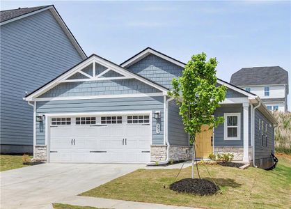New construction Single-Family house 353 Moosehead Trl, Hoschton, GA 30548 - image