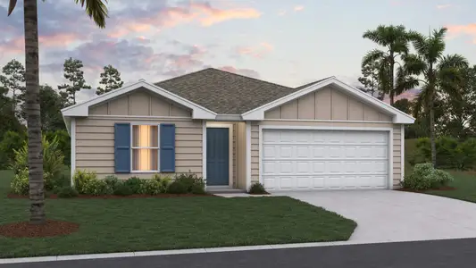New construction Single-Family house 111 Willow Oak Ct, Kingsland, GA 31548 plan Dundee - image