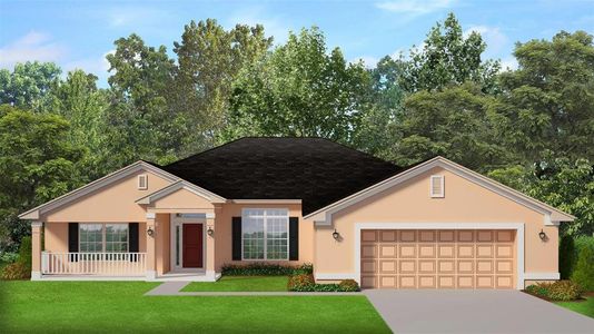 New construction Single-Family house 1223 Hickory Nut Dr, Lake Wales, FL 33898 - image