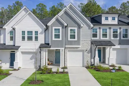 New construction Townhouse house 544 Barrington Row Ave, Zebulon, NC 27597 - image