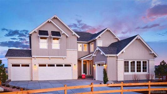 New construction Single-Family house 16985 Black Rose Cir, Parker, CO 80134 null- photo 0