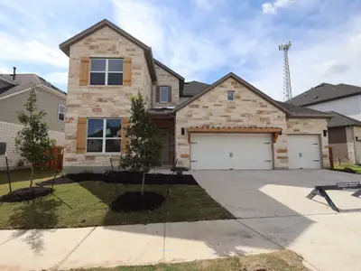 New construction Single-Family house 817 Purmela St, Leander, TX 78641 plan Balcones II - Signature II Series - image