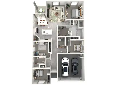 New construction Single-Family house 2220 Oak Shade Pl, Apopka, FL 32712 plan Walker - image