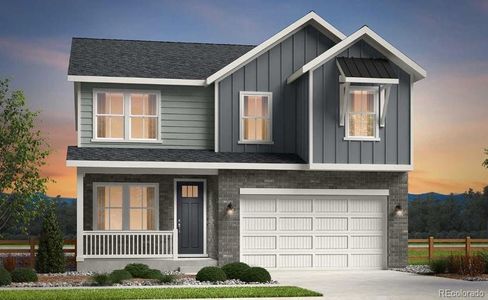 New construction Single-Family house 23857 E 35Th Avenue, Aurora, CO 80019 Granby- photo 0