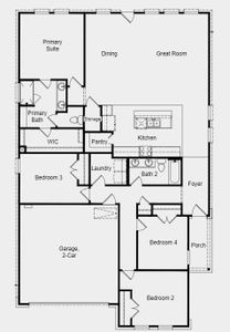 Design options: whole house blinds, full lite exterior door, and undermount stainless steel kitchen sink.