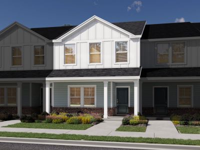 New construction Townhouse house 115 Ciara Pl, Unit TWNH C, Mooresville, NC 28115 Lancaster- photo 0