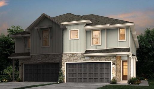 New construction Townhouse house 5415 Holly Haven Court, Fulshear, TX 77441 - photo 0