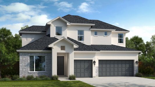 New construction Single-Family house 317 Fandango, Boerne, TX 78006 plan Irving - image