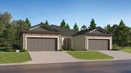 New construction Single-Family house 11938 Lilac Pearl Ln, Parrish, FL 34219 plan Napa - image