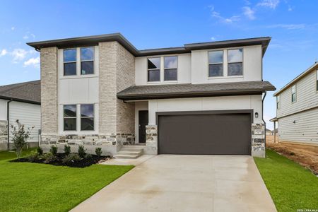 New construction Single-Family house 8328 Rocket Vw, San Antonio, TX 78263 plan Howard - image