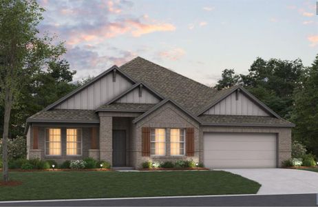 New construction Single-Family house 103 Northampton Dr, Justin, TX 76247 plan Sheldon - 50' Smart Series - image