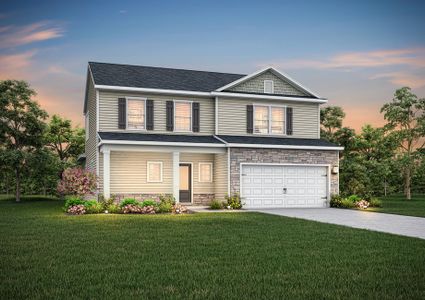 New construction Single-Family house 6914 Jerimoth Dr, Charlotte, NC 28215 plan Hampton - image