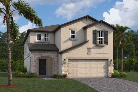 New construction Single-Family house 13702 Berrywood Ct, Hudson, FL 34669 plan Bali - image