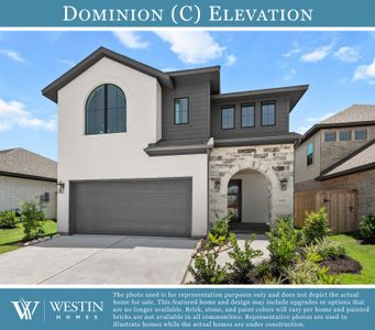 New construction Single-Family house 107 Candlelight Ridge Ct, Richmond, TX 77406 plan The Dominion - image