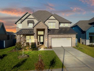New construction Single-Family house 32414 Violet Dancer Ct, Fulshear, TX 77441 plan Waterford – 60′ Lot - image