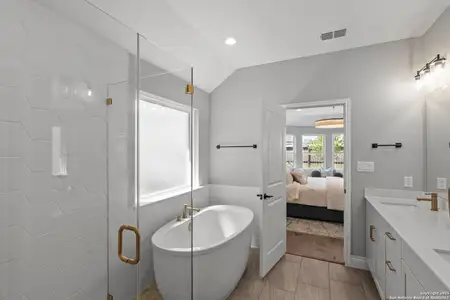 New construction Single-Family house 113 Farming Grv, San Antonio, TX 78006 plan Arlington - image