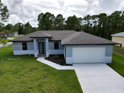 New construction Single-Family house 672 Nimitz Blvd, Lehigh Acres, FL 33974 - image