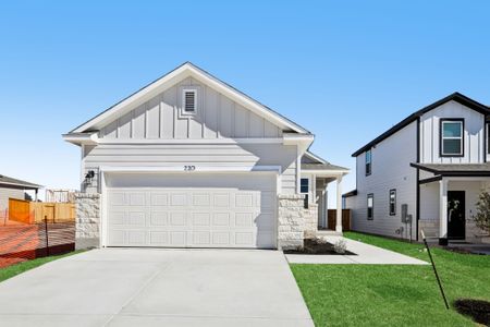 New construction Single-Family house 220 Escape Wy, Jarrell, TX 76537 plan Fresno - image