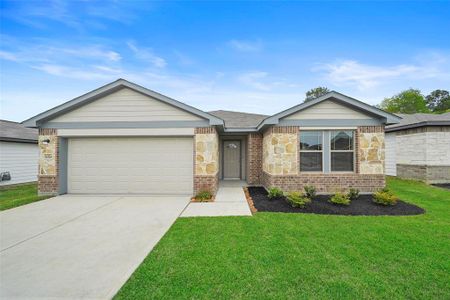 New construction Single-Family house 11776 Whirlaway Drive, Willis, TX 77318 Golden- photo 0 0