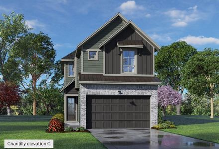 New construction Single-Family house 10114 Palm Springs Pl, Manvel, TX 77578 plan Chantilly II – Chateau Collection - image