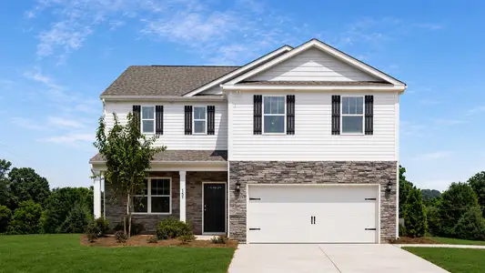 New construction Single-Family house 201 Mary Locke Wy, Statesville, NC 28677 plan Galen - image
