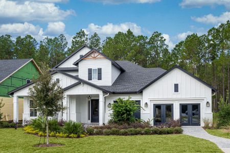 New construction Single-Family house 63 Courtney Oaks Dr, St. Augustine, FL 32092 plan Harper - Hidden Creek - image