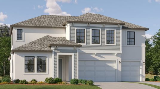 New construction Single-Family house 1077 Broward Dr, Zephyrhills, FL 33541 plan Whitney - image