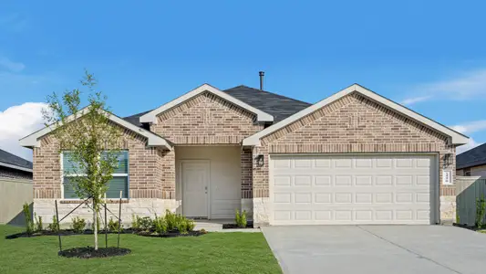 New construction Single-Family house 14270 Moonflower Dr, Splendora, TX 77372 plan X40D (Express) - image