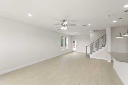 New construction Townhouse house 1991 Gentle Oak Trl, Corinth, TX 76210 plan Caddo - image 18