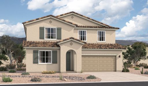 New construction Single-Family house 12868 N Bovine Dr, Marana, AZ 85653 plan Ammolite - image
