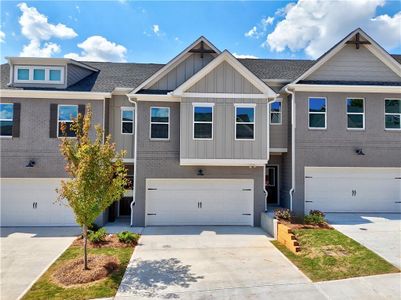 New construction Townhouse house 1312 Fern Ridge Court, Norcross, GA 30093 - photo 0