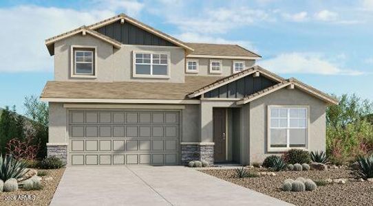 New construction Single-Family house 31031 N Calabasas Ln, Queen Creek, AZ 85144 plan Victory - image