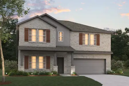 New construction Single-Family house 7240 Fairholt Rd, Pilot Point, TX 76258 plan Columbus - 40' Smart Series - image