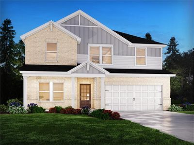 New construction Single-Family house 3474 Commodore Court N, Buford, GA 30519 Chatham- photo 0