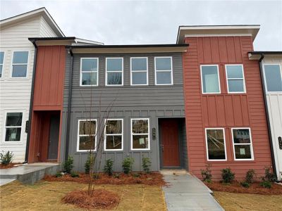 New construction Townhouse house 1561 Driggs Dr Nw, Atlanta, GA 30318 plan Calliope - image