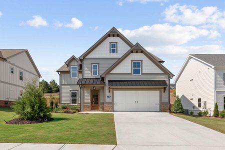 New construction Single-Family house 3335 Hillshire Dr, Cumming, GA 30028 plan Hickory - image